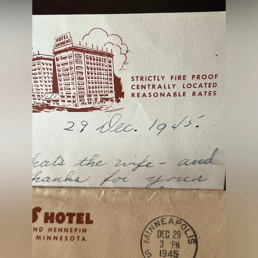 1945 WWII Solider 3 Page Letter to a Friend after‎ getting out of the Service - Picture 3 of 5